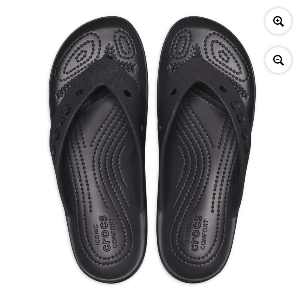 CROCS Black Platform Sandal- 8 - Picture 12 of 13